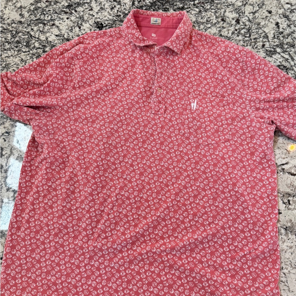 Men's Red Polo Shirt